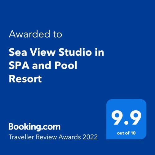 Apartamento Sea View Studio In Spa And Pool Resort