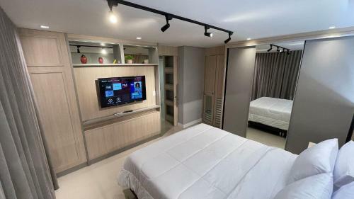 Lindo E Moderno Apartamento Studio No Centro Com Garagem