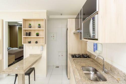 Apartamento Mb1307b Apto 1 Quarto No Complexo Metropolitan