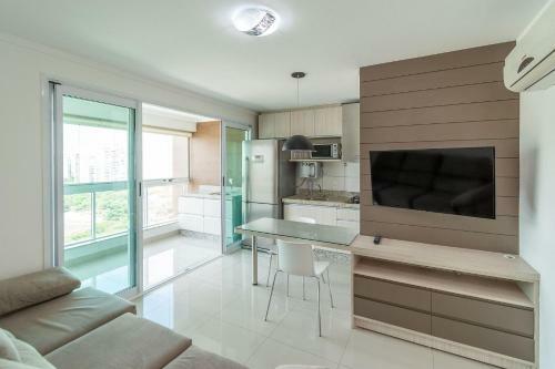 Apartamento El1802 Flat Com Vista Para O Vaca Brava Com Jacuzzi Setor Bueno Ed Easy Life