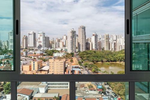 Apartamento El1802 Flat Com Vista Para O Vaca Brava Com Jacuzzi Setor Bueno Ed Easy Life