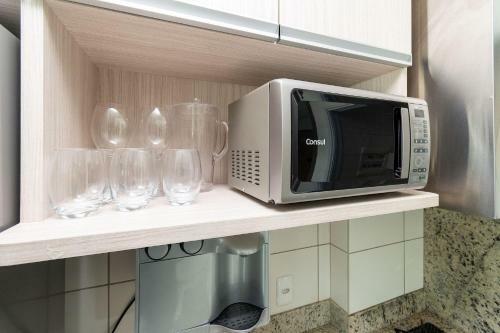 Apartamento El1802 Flat Com Vista Para O Vaca Brava Com Jacuzzi Setor Bueno Ed Easy Life