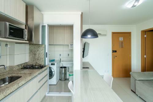Apartamento El1802 Flat Com Vista Para O Vaca Brava Com Jacuzzi Setor Bueno Ed Easy Life