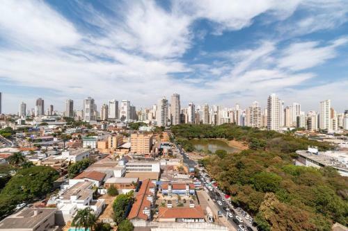 Apartamento El1802 Flat Com Vista Para O Vaca Brava Com Jacuzzi Setor Bueno Ed Easy Life