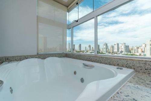 Apartamento El1802 Flat Com Vista Para O Vaca Brava Com Jacuzzi Setor Bueno Ed Easy Life