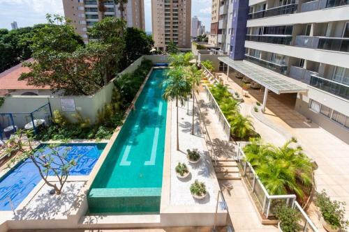 Apartamento Th2107 Flat Moderno E Aconchegante, Setor Bueno - Perfeito E Bem Decorado