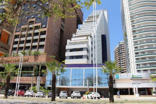 Apartamento 06 Flat Beira Mar Com Energia, Vaga, 3 Camas, Wi-fi E Ar