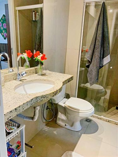 Apartamento Vg Fun Varanda Para O Mar