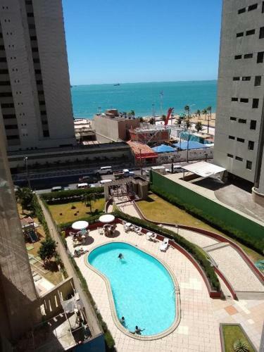 Apartamento Em Frente Ao Mar! 2 Quartos