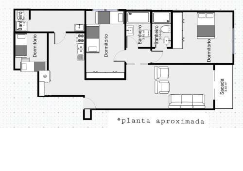 Apartamento Enseada � 450m Da Praia