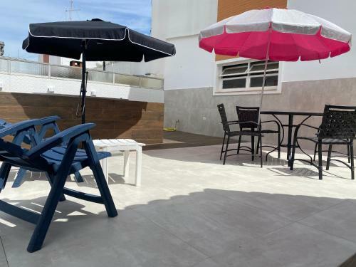 Apartamento Cobertura Guaruj� Apto Com Jacuzzi E Churrasqueira