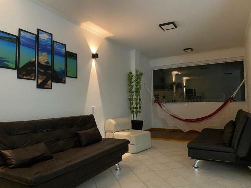 Apartamento Cobertura Guaruj� Apto Com Jacuzzi E Churrasqueira