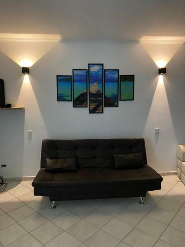 Apartamento Cobertura Guaruj� Apto Com Jacuzzi E Churrasqueira