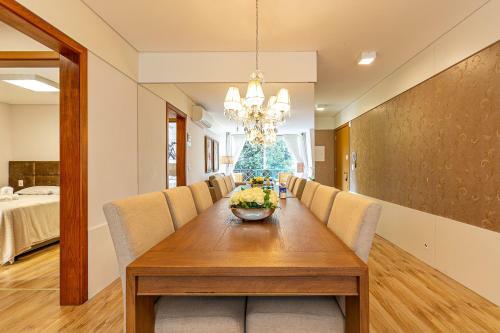 Rosa Apartamento Luxo No Centro Gramado