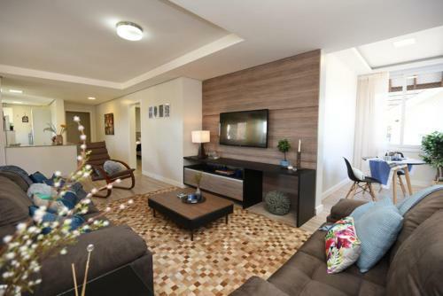 Apartamento Apto de Luxo, 3 Suites, 1 Master E 2 Americanas, Centro 300mtos Rua Coberta, Gramado