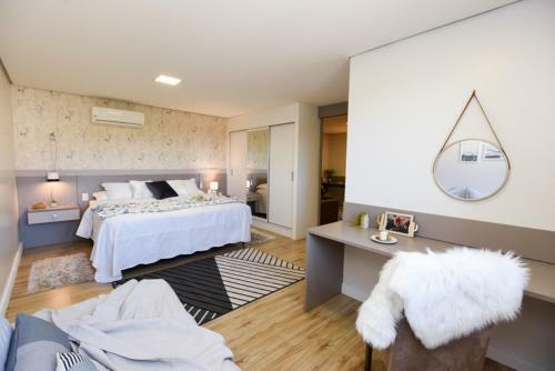 Apartamento Apto de Luxo, 3 Suites, 1 Master E 2 Americanas, Centro 300mtos Rua Coberta, Gramado