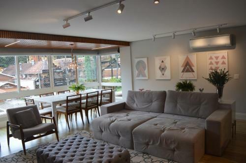 Rosa Apartamento Super Luxo Centro De Gramado