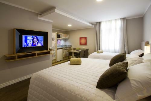 Apartamento Rosa Flat Charm Gramado