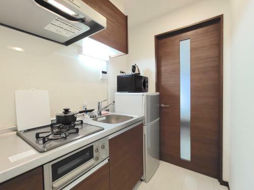 Apartamento Lang Hotel Ginza 1k With Kitchen