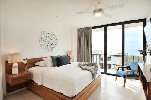 Apartamento Large Private Rooftop! Chic Ocean View Penthouse