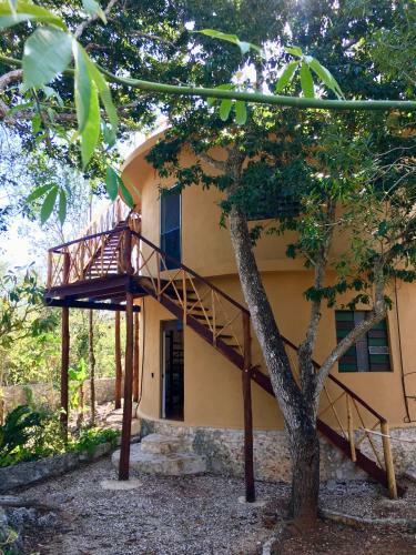 La Casa Redonda. Tulum-cob�