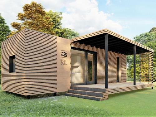 Wood Cube An Der Drau