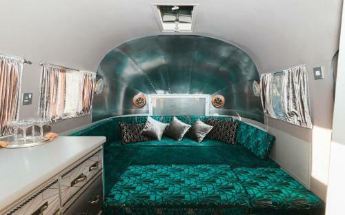 Silver Airstream Glamping & Rental