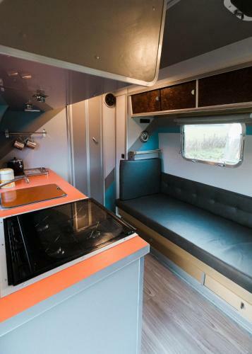 Silver Airstream Glamping & Rental