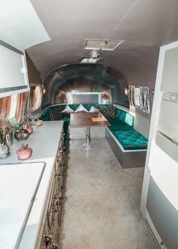 Silver Airstream Glamping & Rental