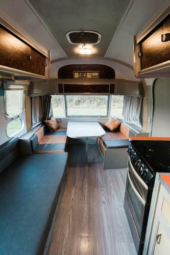 Silver Airstream Glamping & Rental