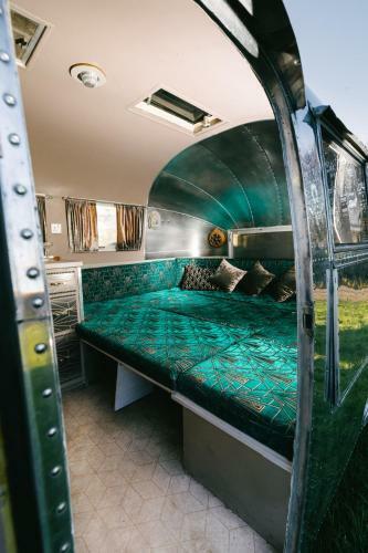 Silver Airstream Glamping & Rental