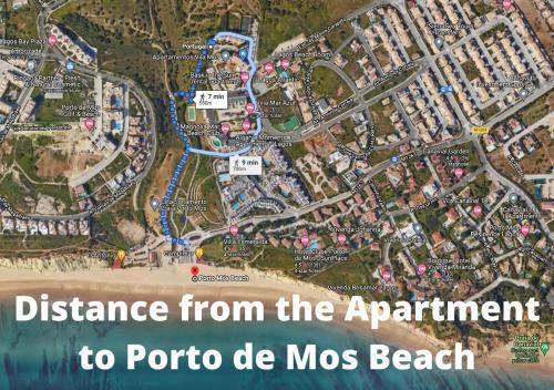 Spacious Apartment Near Porto de Mos Beach, Lagos.