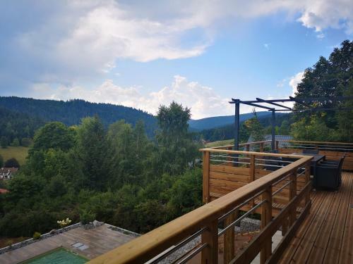 Le Cerf, Superbe Vue, Piscine Privee