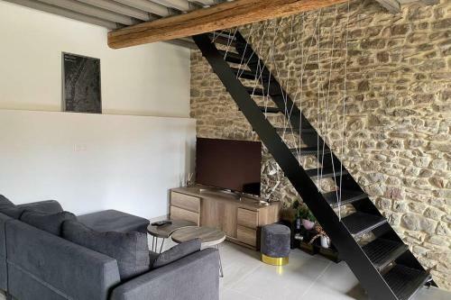 Charmante Maison Face � L?�glise De Codolet