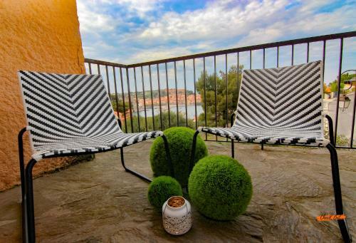 Apartamento Parfait Collioure & Vue Splendide Piscine Parking