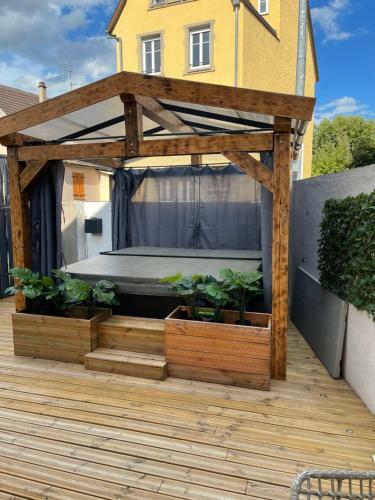 Maison Centre Ville Colmar Jacuzzi Jardin