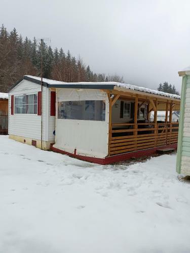 Mobilhome Avec Terrasse Ferm�e Dans Camping Familial