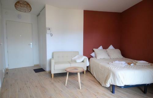 Apartamento Jardin - � 50m de La Plage - Wifi - Parking
