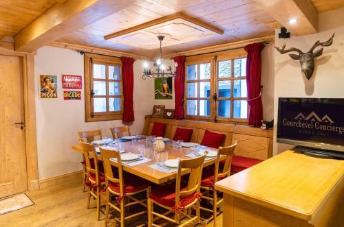 Chalet Pour 10 Personnes A Courchevel