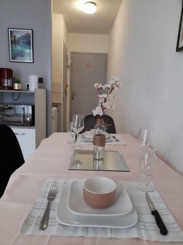 Apartamento Studio Tt Confort+ Parking En Face Thermes Foch