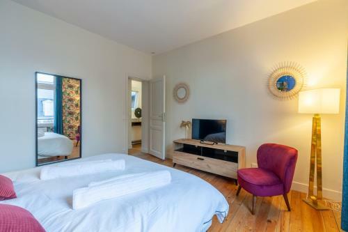 Apartamento Beau Duplex - Haut de Gamme Place Morny - 75m2