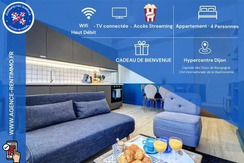 Apartamento L'escapade I Hypercentre Dijon I Rent Immo