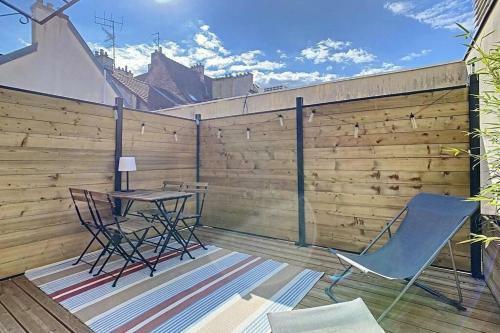 Apartamento C�t� Terrasse En Plein C?ur de Ville