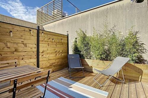 Apartamento C�t� Terrasse En Plein C?ur de Ville