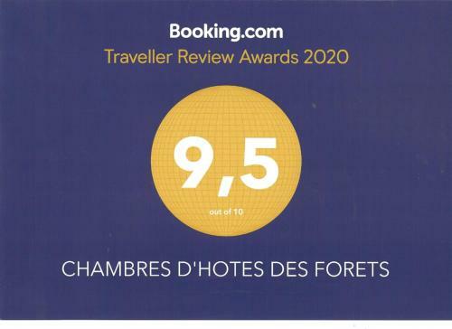 Bed & Breakfast Chambres D'hotes Des Forets
