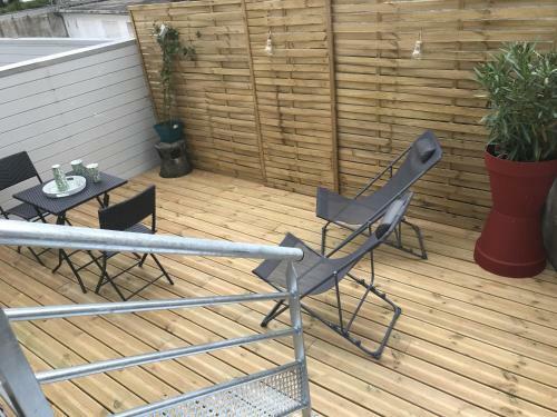 Apartamento Studio Terrasse Proximit� Plage!