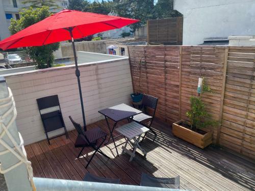 Apartamento Studio Terrasse Proximit� Plage!