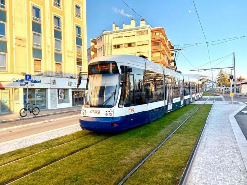 Apartamento Sobnb - Gen�ve- Petit Studio � Cot� Du Tram Et de La Douane