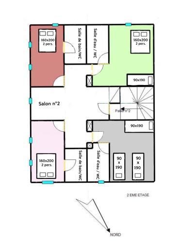 Bed & Breakfast Domaine D'en Rigou