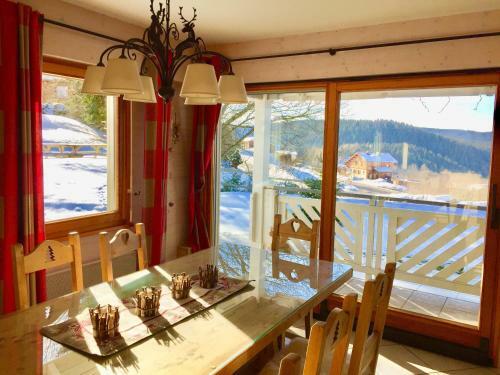 Chalet Le Flocon Bleu - Mauselaine Avec Vue Sur Le Lac de G�rardmer